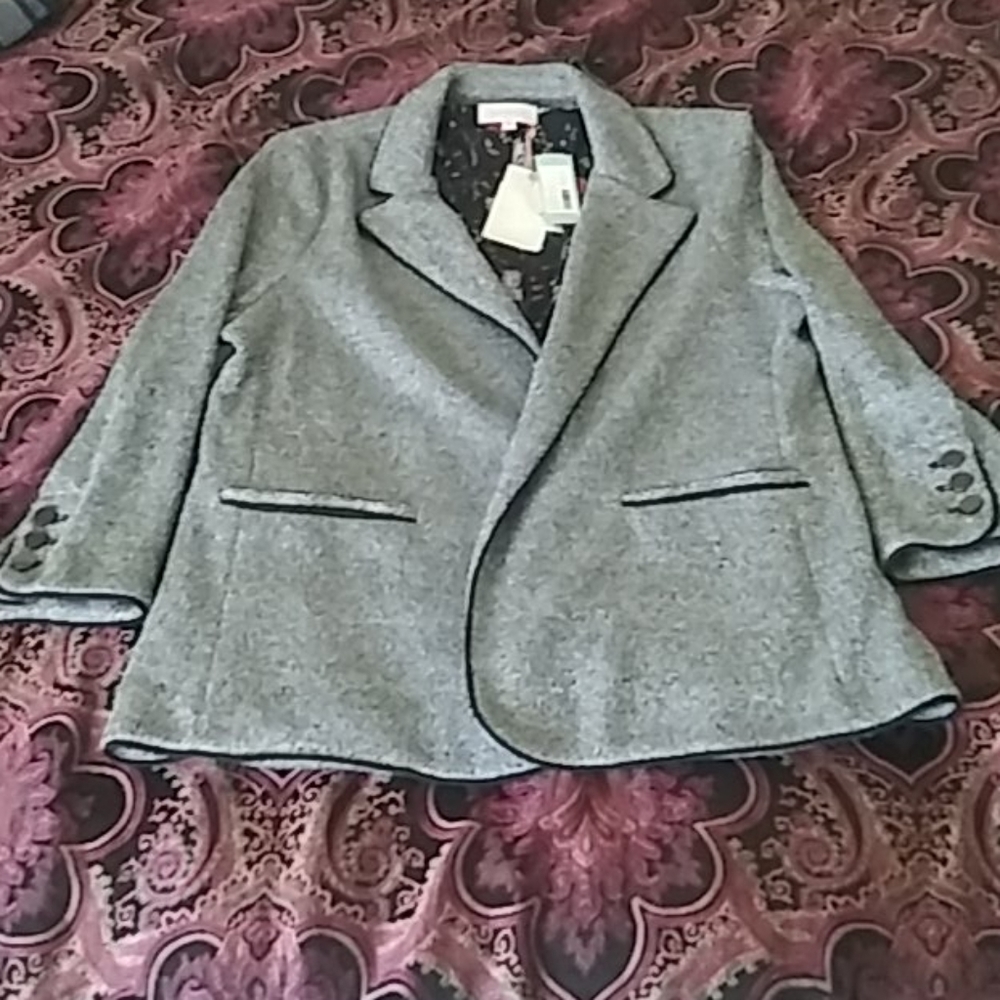 Alanna Textured Knit Blazer